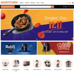 Web Nồi chiên MOKITCHEN